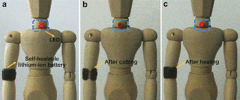 Researchers Develop Self-Healing Lithium Batteries For Wearable Electronics